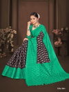 Ikkat With Latkan Daily Wear Printed Cotton Sarees Catalog